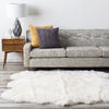 Surya Sheepskin White 60 X 80 Area Rug SHS9600-68 800-89152 Thumb 2