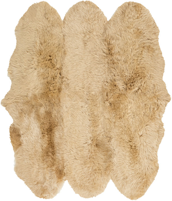 Surya Sheepskin White Square 60 X 60 Area Rug SHS9601-6SQ 800-89175 Image 0