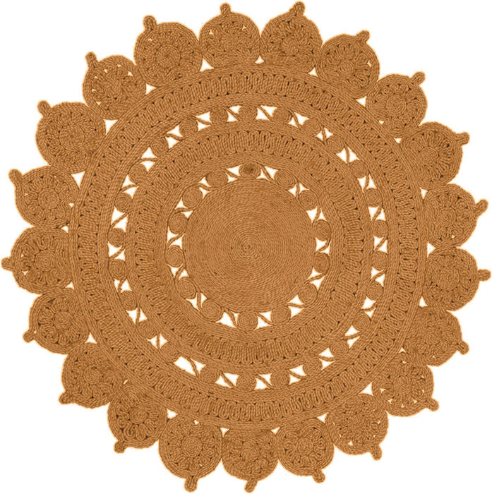 Surya Sundaze Orange Round 30 X 30 Area Rug SDZ1000-3RD 800-89224 Image 0