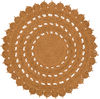 Surya Sundaze Orange Round 80 X 80 Area Rug SDZ1000-8RD 800-89226 Thumb 0