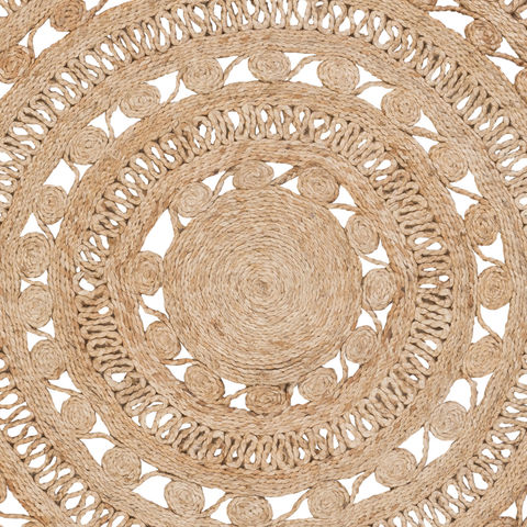 Surya Sundaze Brown Round 30 X 30 Area Rug SDZ1003-3RD 800-89233 Image 1