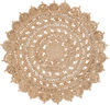 Surya Sundaze Brown Round 30 X 30 Area Rug SDZ1003-3RD 800-89233 Thumb 0