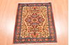 Sarouk Beige Hand Knotted 23 X 28  Area Rug 253-89291 Thumb 5