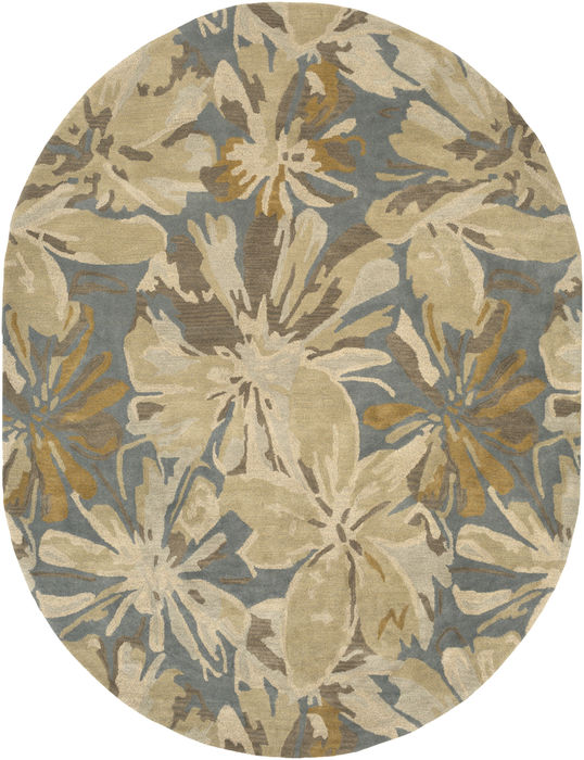 Surya Athena White Oval 80 X 100 Area Rug ATH5149-810OV 800-89335 Image 0