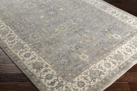 Surya Bursa Grey 100 X 140 Area Rug BUR9120-1014 800-89347 Image 1