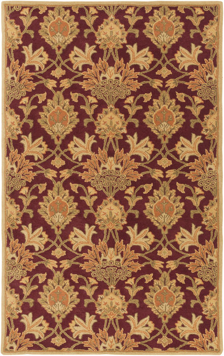 Surya Caesar Red 100 X 140 Area Rug CAE1155-1014 800-89351 Image 0
