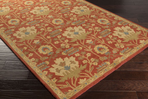Surya Caesar Red 100 X 140 Area Rug CAE1159-1014 800-89359 Image 1