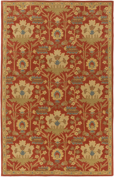 Surya Caesar Red 100 X 140 Area Rug CAE1159-1014 800-89359 Image 0