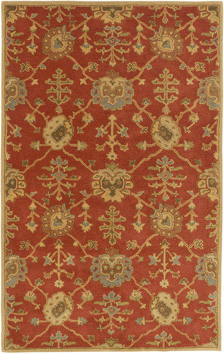 Surya Caesar Red 100 X 140 Area Rug CAE1169-1014 800-89377 Image 0