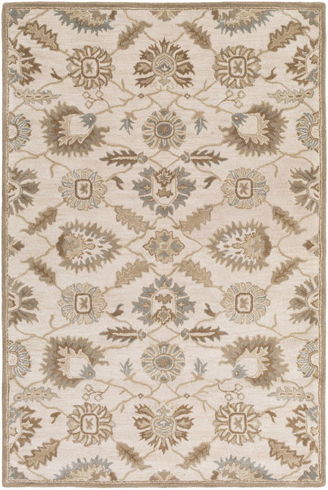 Surya Caesar White 100 X 140 Area Rug CAE1178-1014 800-89387 Image 0