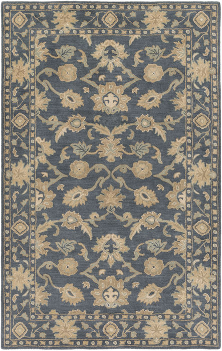 Surya Caesar Black 100 X 140 Area Rug CAE1180-1014 800-89391 Image 0