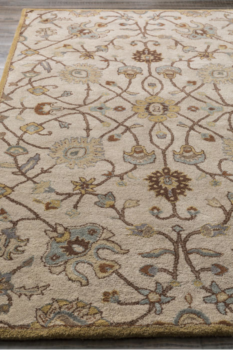 Surya Caesar White 100 X 140 Area Rug CAE1181-1014 800-89393 Image 1