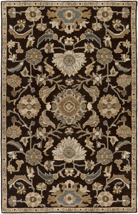 Surya Caesar Black 120 X 150 Area Rug CAE1183-1215 800-89400 Image 0
