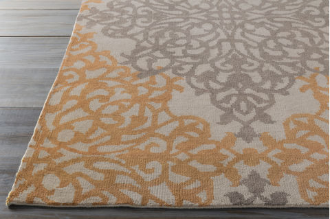 Surya Caspian Grey 100 X 140 Area Rug CAS9914-1014 800-89441 Image 1