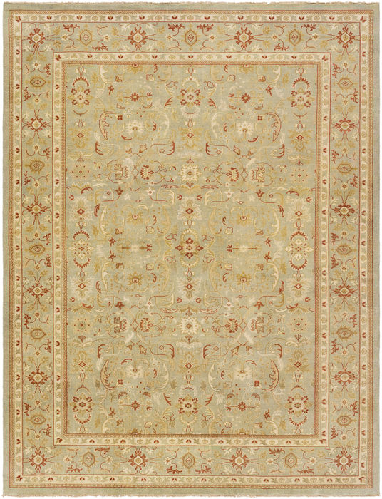Surya Castle Green 100 X 140 Area Rug CSL6003-1014 800-89457 Image 0