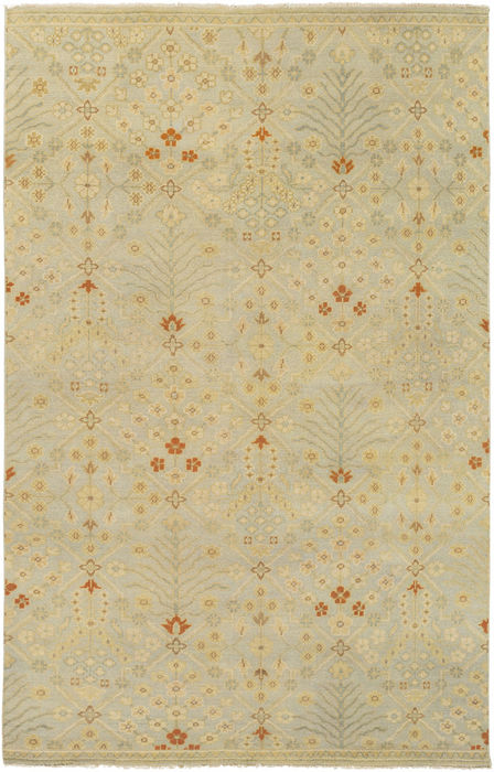 Surya Castle White 100 X 140 Area Rug CSL6007-1014 800-89460 Image 0