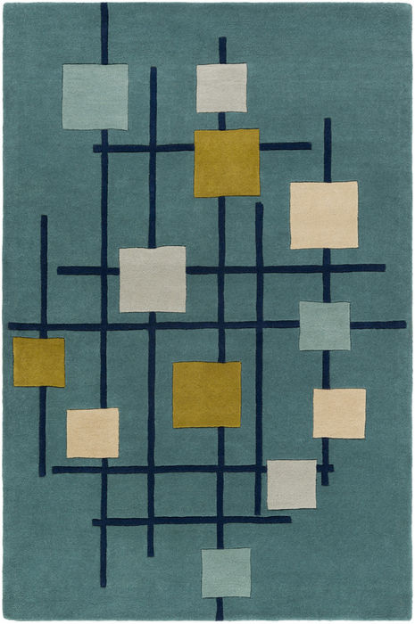 Surya Forum Black 120 X 150 Area Rug FM7201-1215 800-89503 Image 0