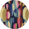 Surya Forum Multicolor Round 40 X 40 Area Rug FM7206-4RD 800-89516 Thumb 0