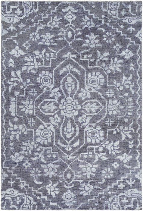 Surya Kinnara Grey 100 X 140 Area Rug KNA6006-1014 800-89586 Image 0
