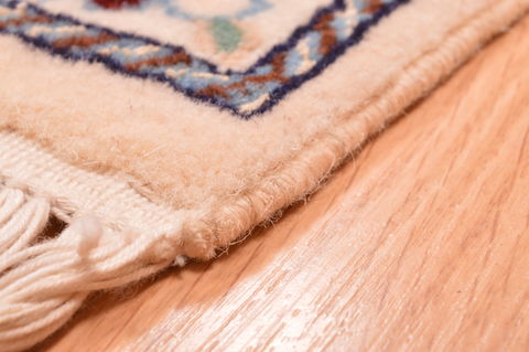 Nain Orange Hand Knotted 67 X 101 Area Rug 100-89763 Image 4
