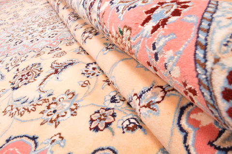 Nain Orange Hand Knotted 67 X 101 Area Rug 100-89763 Image 5