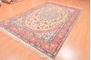 Nain Orange Hand Knotted 67 X 101  Area Rug 100-89763 Thumb 10