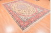 Nain Orange Hand Knotted 67 X 101  Area Rug 100-89763 Thumb 11