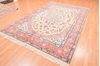 Nain Orange Hand Knotted 67 X 101 Area Rug 100-89763 Thumb 14