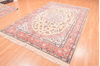 Nain Orange Hand Knotted 67 X 101  Area Rug 100-89763 Thumb 14