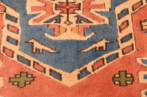 Daghestan Red Hand Knotted 64 X 80 Area Rug 100-89764 Image 5