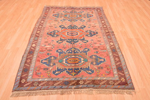 Daghestan Brown Hand Knotted 46 X 68 Area Rug 100-89765 Image 8