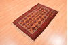 Baluch Beige Hand Knotted 211 X 46  Area Rug 100-89766 Thumb 2