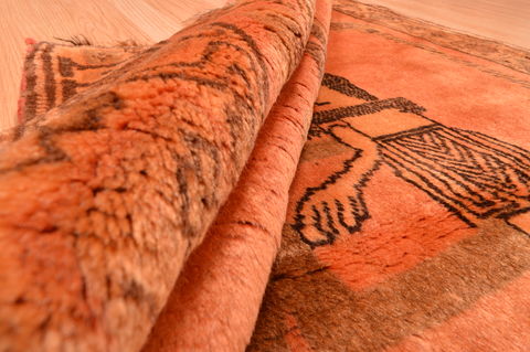 Gabbeh Beige Hand Knotted 310 X 411 Area Rug 100-89769 Image 11