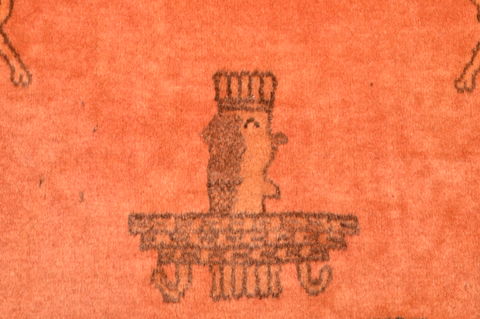 Gabbeh Beige Hand Knotted 310 X 411 Area Rug 100-89769 Image 8