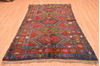 Baluch Multicolor Hand Knotted 53 X 80  Area Rug 100-89770 Thumb 4