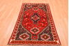 Qashqai Red Hand Knotted 35 X 55  Area Rug 100-89771 Thumb 1
