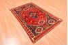 Qashqai Red Hand Knotted 35 X 55  Area Rug 100-89771 Thumb 3