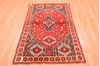 Qashqai Red Hand Knotted 35 X 55  Area Rug 100-89771 Thumb 4