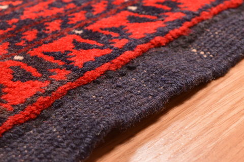 Khan Mohammadi Red Hand Knotted 67 X 910 Area Rug 100-89772 Image 13