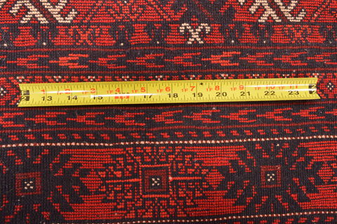 Khan Mohammadi Red Hand Knotted 67 X 910 Area Rug 100-89772 Image 17