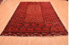Khan Mohammadi Red Hand Knotted 67 X 910  Area Rug 100-89772 Thumb 1