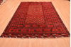 Khan Mohammadi Red Hand Knotted 67 X 910 Area Rug 100-89772 Thumb 1