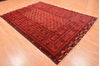 Khan Mohammadi Red Hand Knotted 67 X 910 Area Rug 100-89772 Thumb 3
