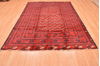 Khan Mohammadi Red Hand Knotted 67 X 910  Area Rug 100-89772 Thumb 4