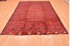 Khan Mohammadi Red Hand Knotted 67 X 910 Area Rug 100-89772 Thumb 4