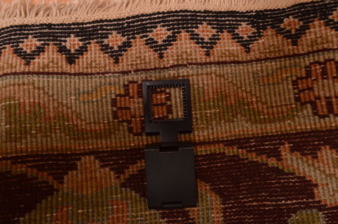 Jaipur Black Hand Knotted 89 X 116 Area Rug 100-89773 Image 17