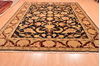 Jaipur Black Hand Knotted 89 X 116  Area Rug 100-89773 Thumb 1