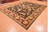 Jaipur Black Hand Knotted 89 X 116  Area Rug 100-89773 Thumb 2