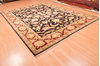 Jaipur Black Hand Knotted 89 X 116  Area Rug 100-89773 Thumb 5