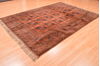 Khan Mohammadi Brown Hand Knotted 68 X 94  Area Rug 100-89774 Thumb 5